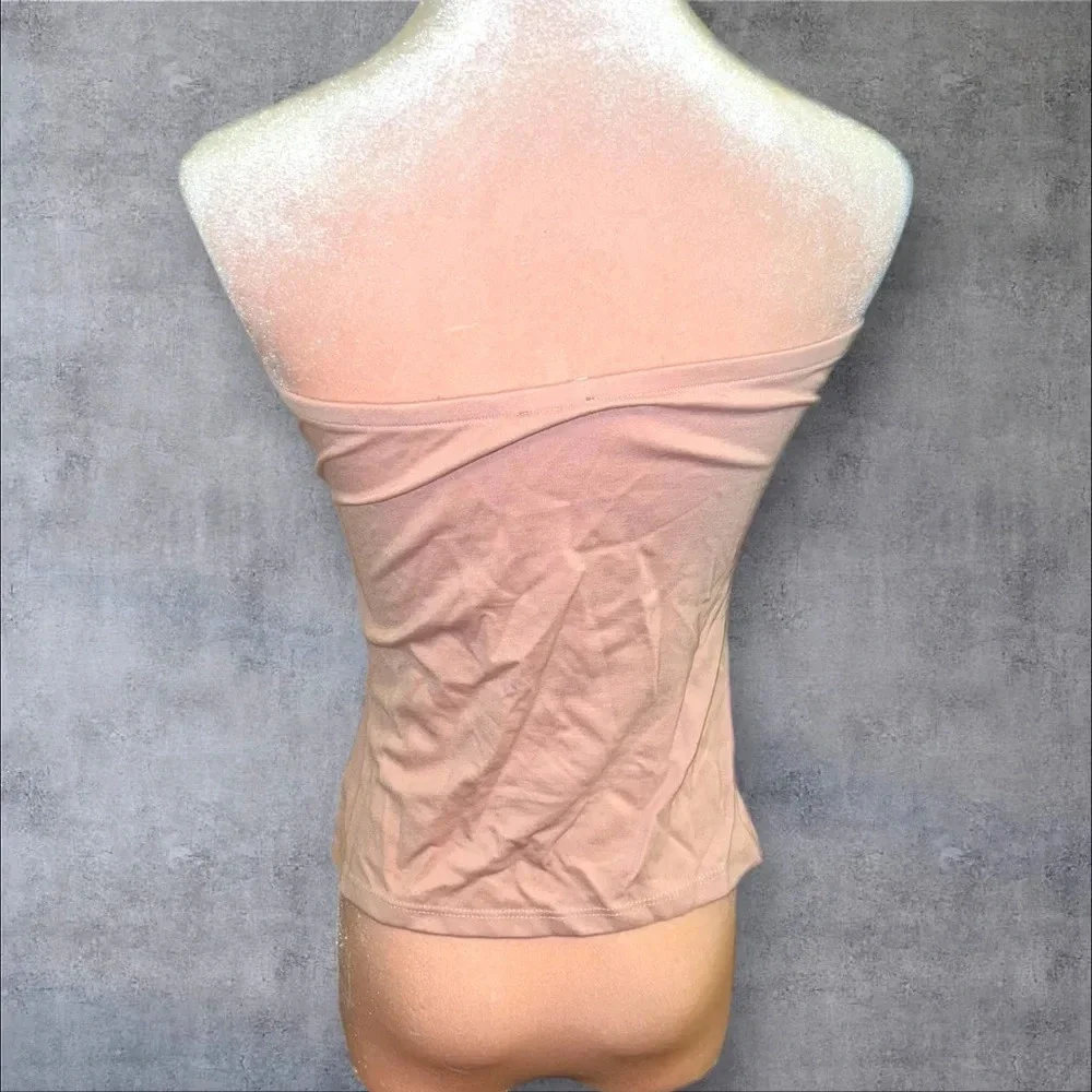 Free people soft pink Strapless Top